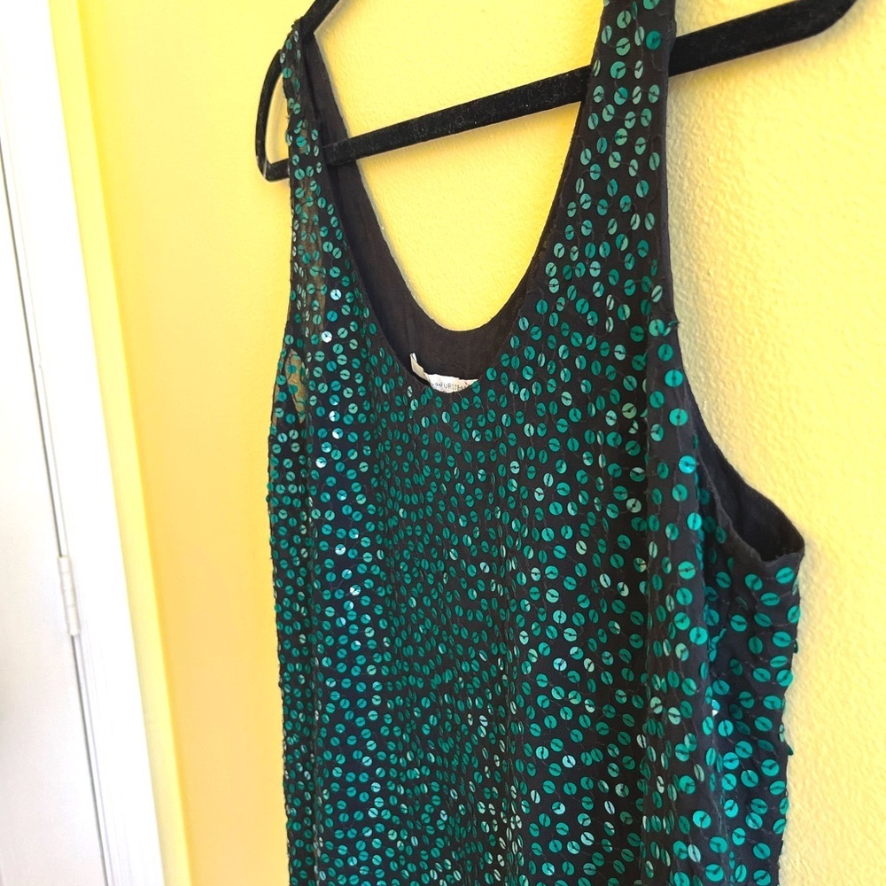 Diane von Furstenberg Evening Sparking Tank size 8